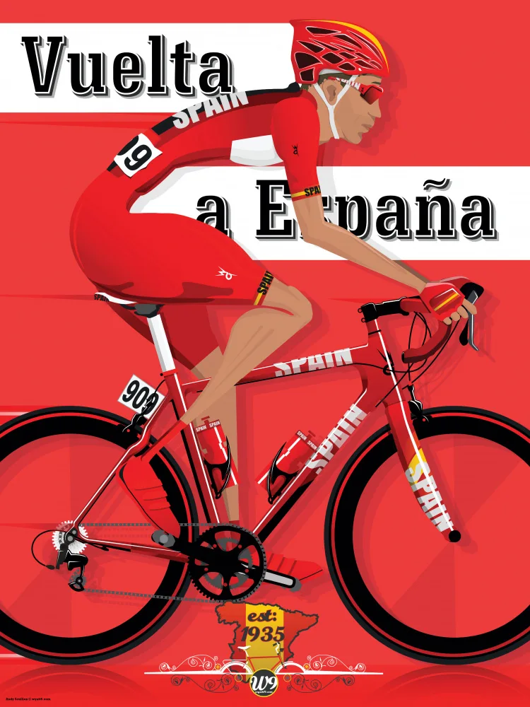 9, Wyatt: La Vuelta Grand Tour Bicycle Race