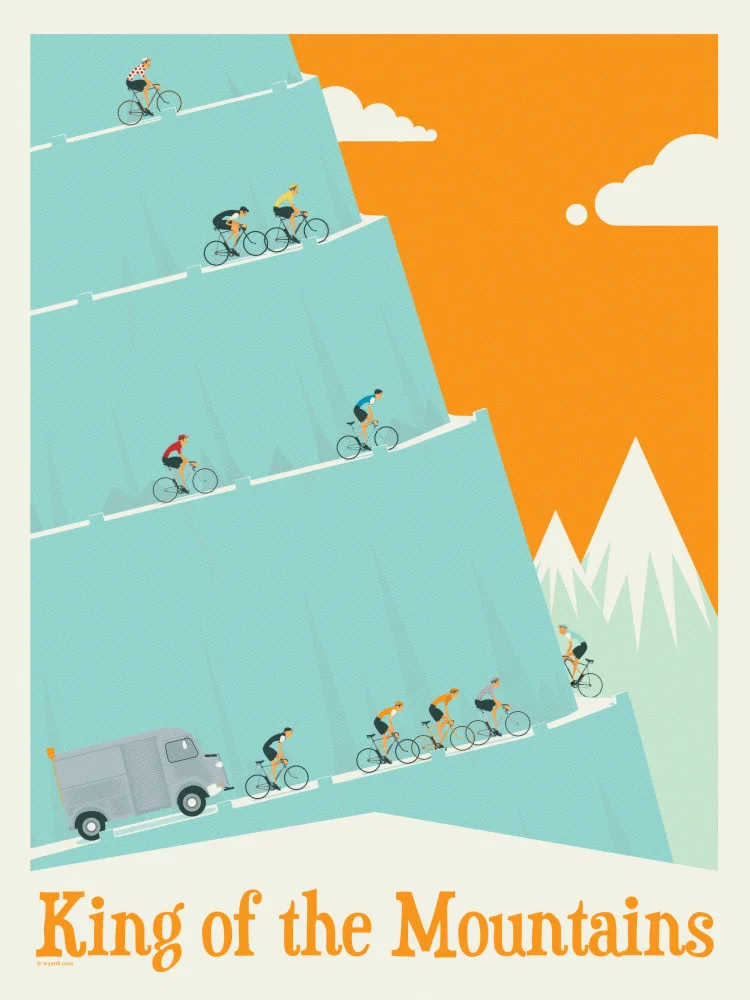 9, Wyatt: King of the Mountains Tour De France Stage