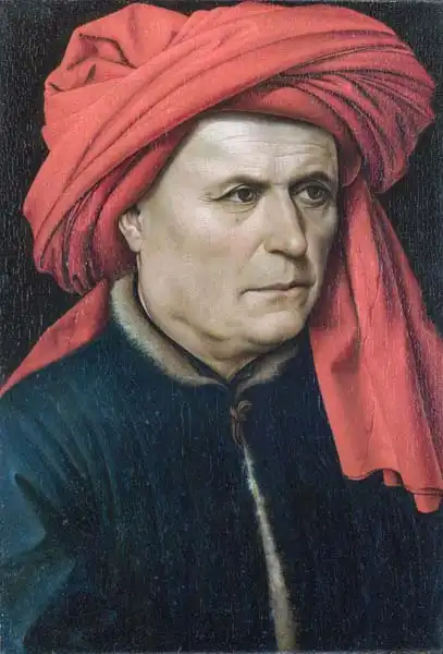 Campin, Robert: Portrait of a Man