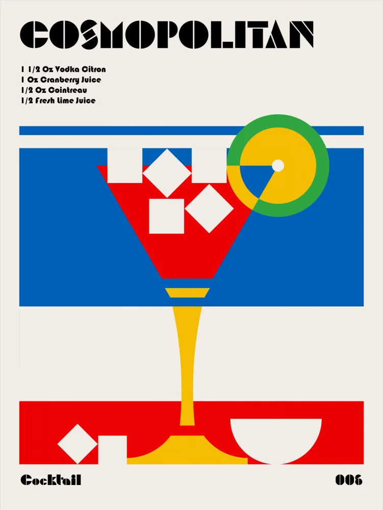 Retrodrome: Cosmopolitan Bauhaus Cocktail