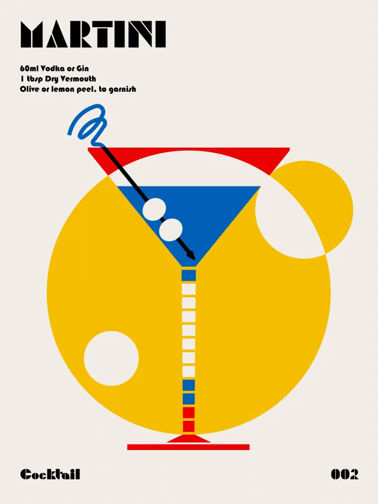 Retrodrome: Martini Bauhaus Cocktail