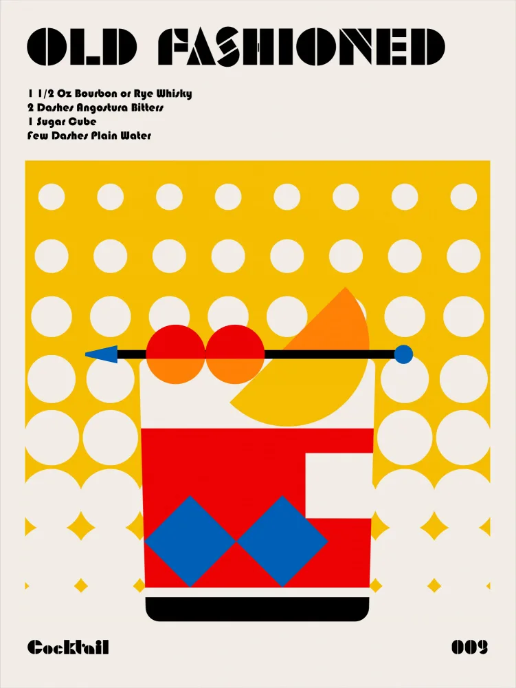 Retrodrome: Old Fashioned Bauhaus Cocktail