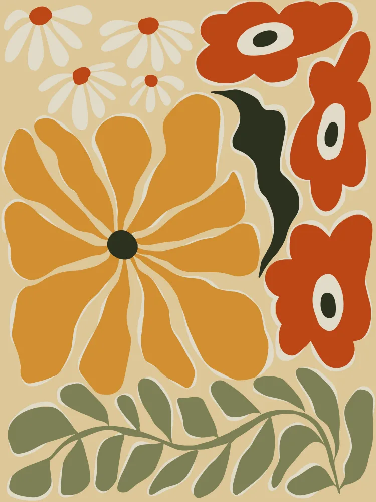 Studio, Art Miho: colorful_mid-century