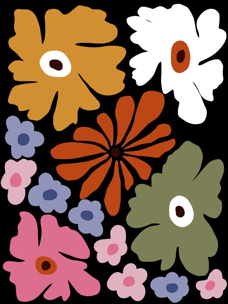 Studio, Art Miho: Mid century tropical night