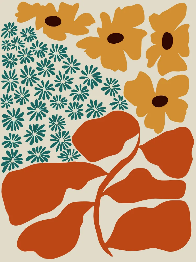 Studio, Art Miho: Exotic flower garden