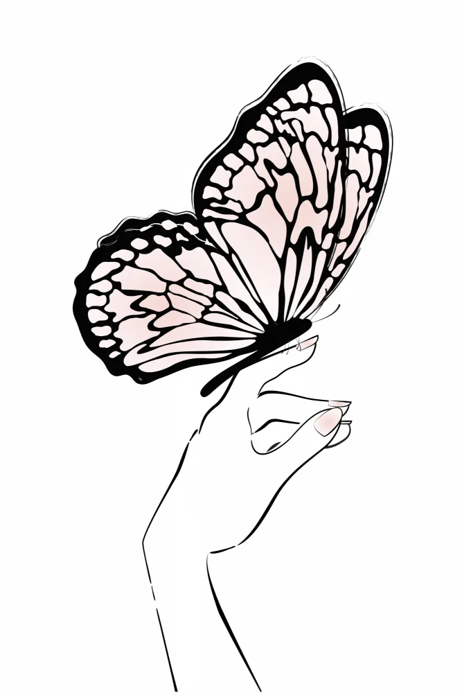 Martina: Holding Big Butterfly
