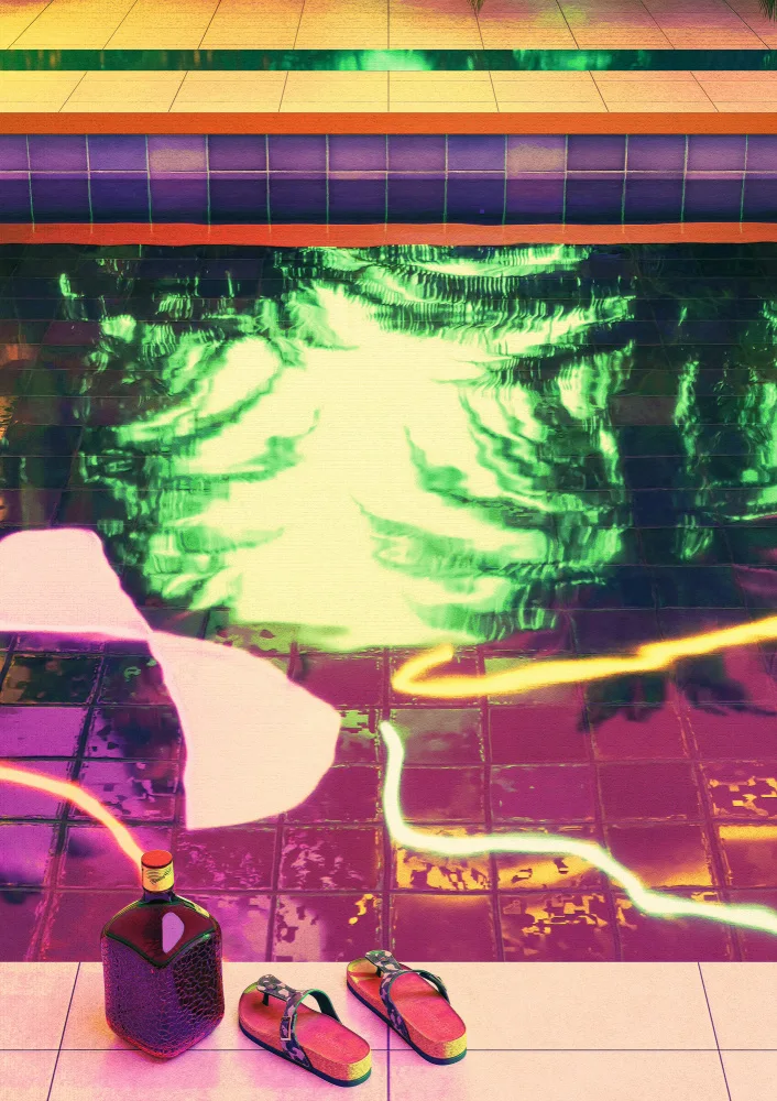 CosmoZach: TROPICAL INDOOR POOL