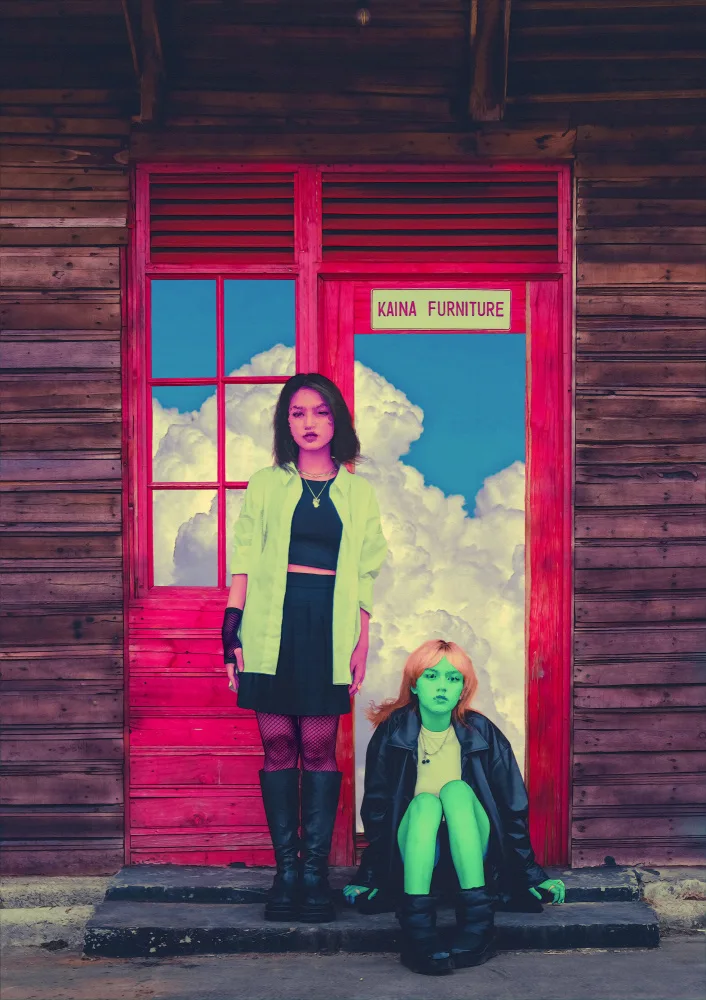 CosmoZach: Pink & Green