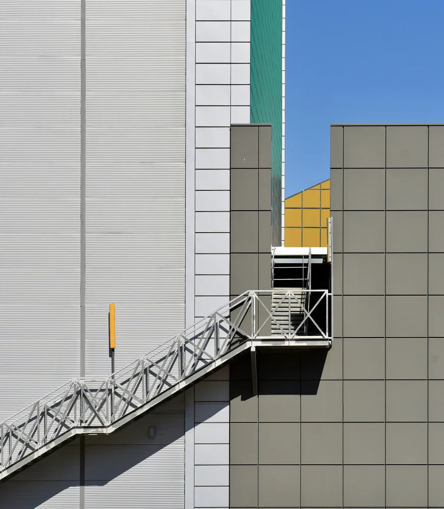Orbach, Arnon: Facade - Yokneam Industrial park