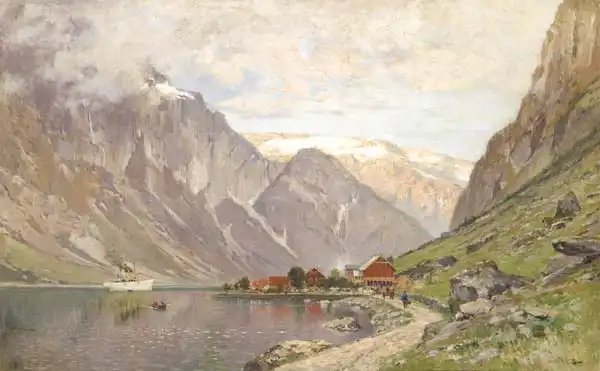 Moras, Walter: Fjord landscape