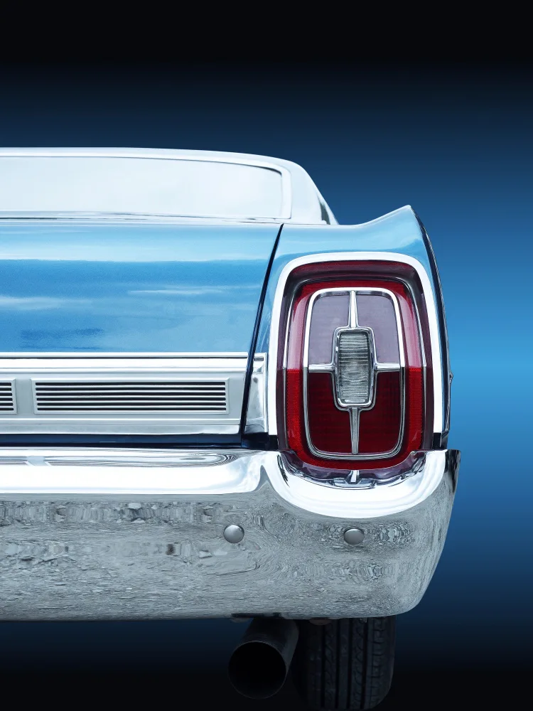 Gube, Beate: Amerikanischer Oldtimer Galaxie 500 1967 Hinten