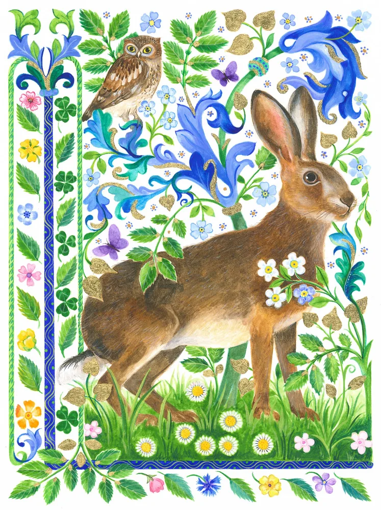 Brent, Isabelle: Lièvre de jardin magique