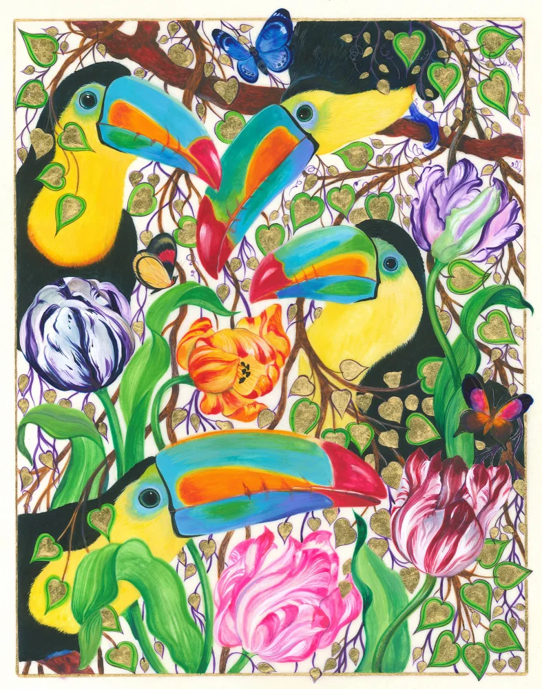 Brent, Isabelle: Jolly Toucans et tulipes perroquets