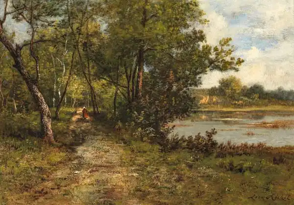 Richet, Leon: Walk on the riverside