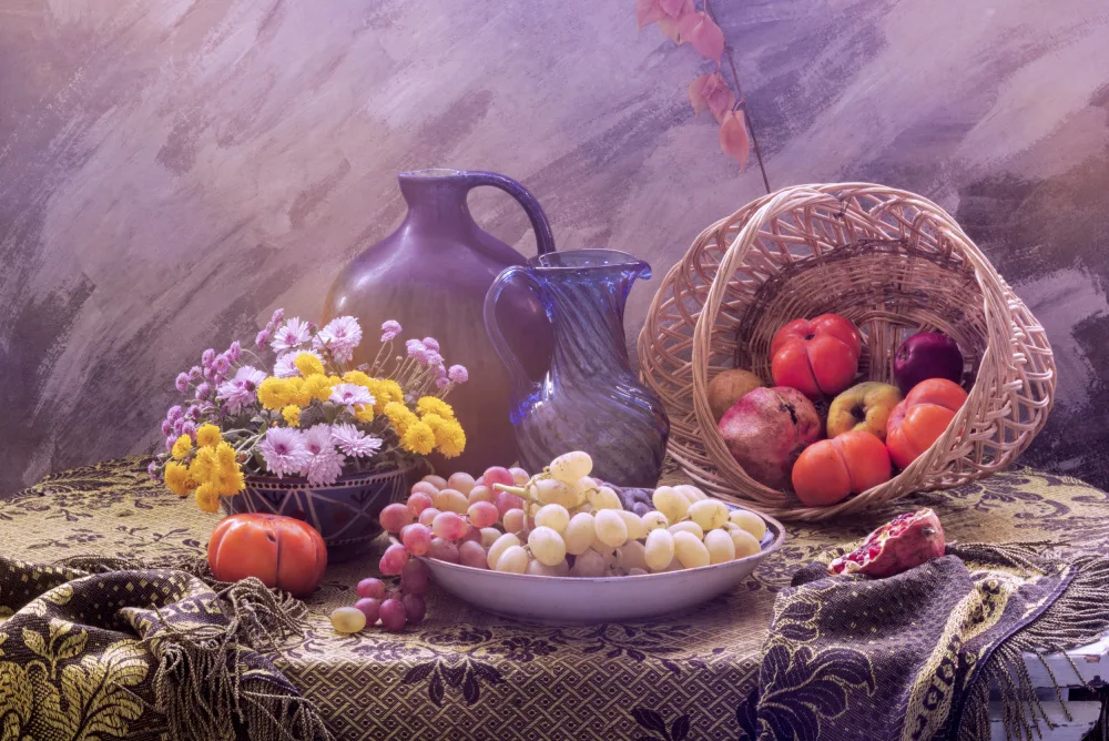 UstinaGreen: Still life with Fruits