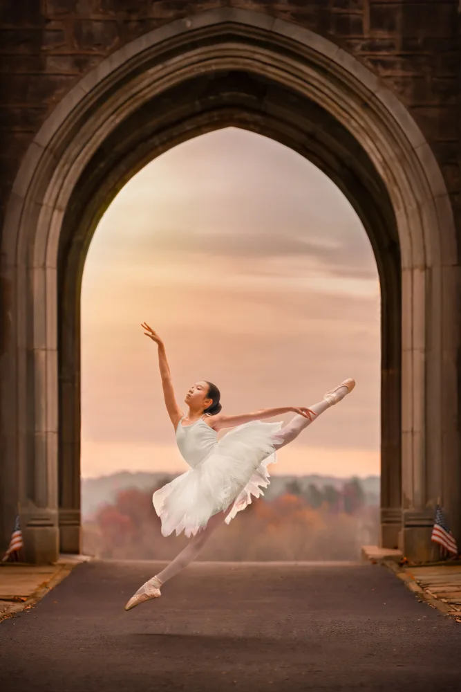 Lai, Vicki: Dancer at sunset