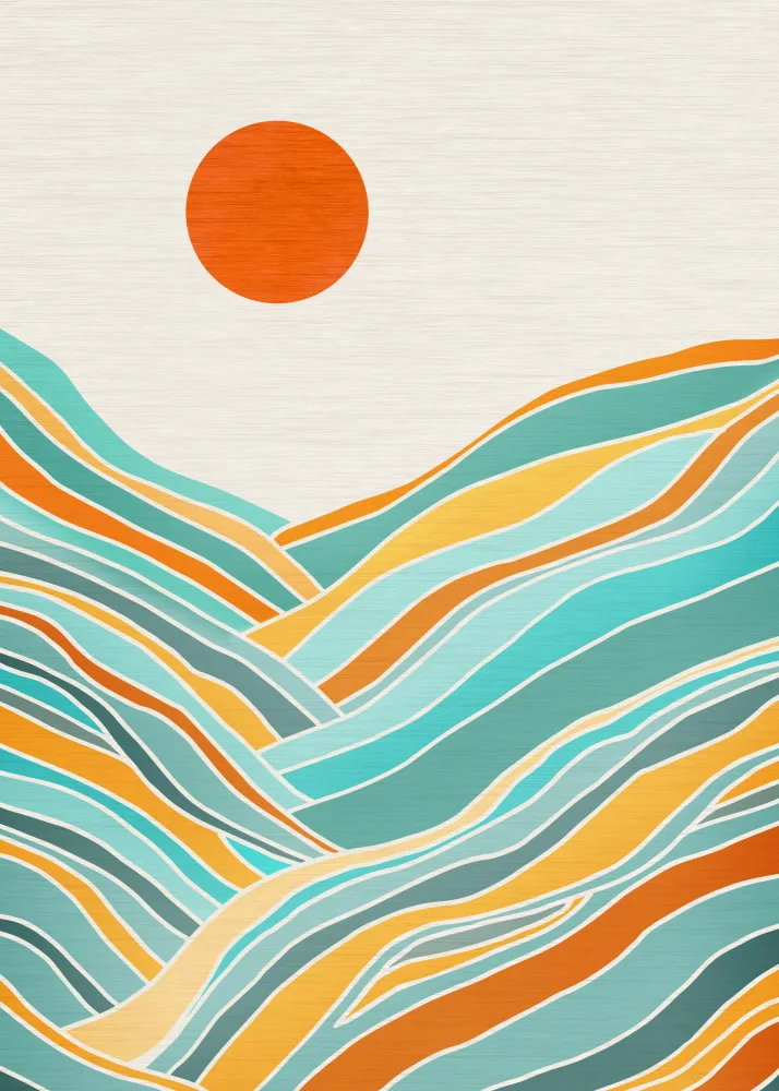 Gallagher, Kristian: Sunset Landscape