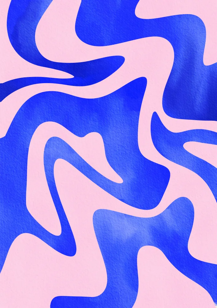 Bloom, Baroo: Abstract Blue Wave