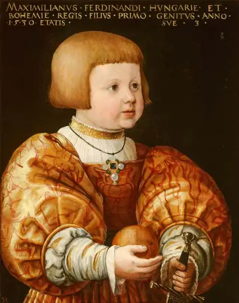 Seisenegger, Jakob: Portrait of Maximilian of Austria (1527-1576), Aged Three