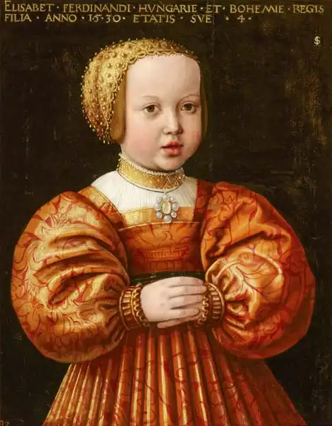 Seisenegger, Jakob: Portrait of Elisabeth of Austria (1526-1545), Aged Four