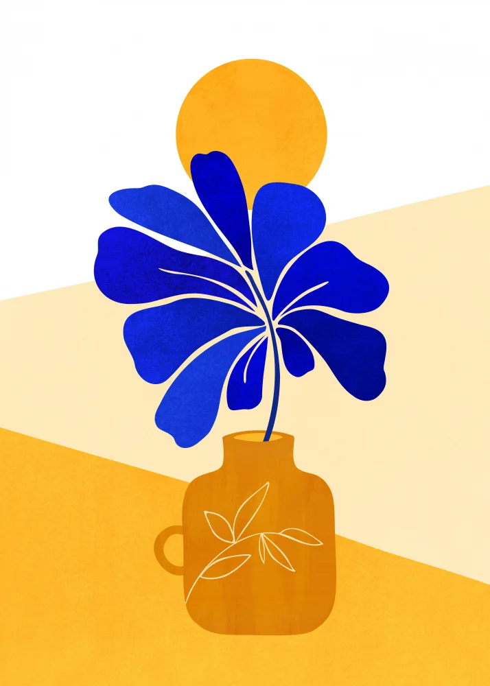 Gallagher, Kristian: Feuille bleue haute
