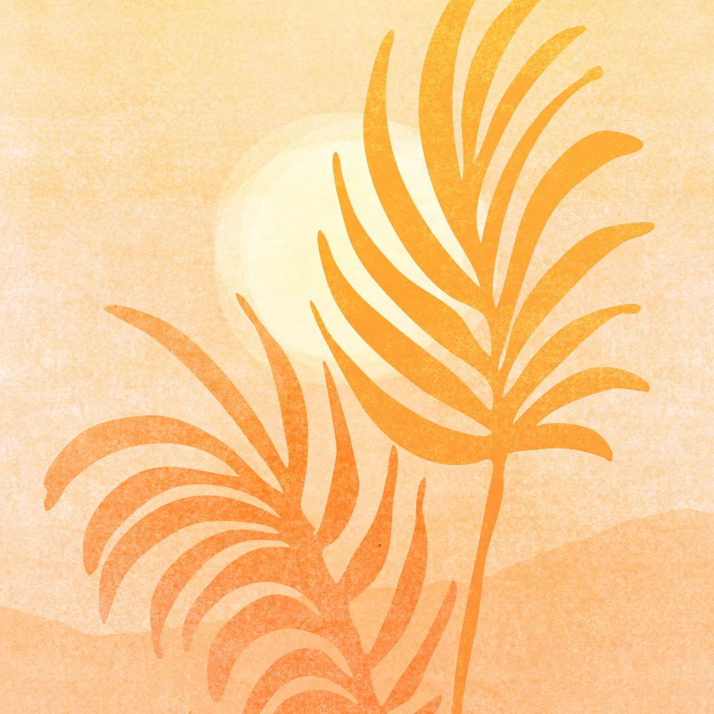 Gallagher, Kristian: Abstract Golden Landscape