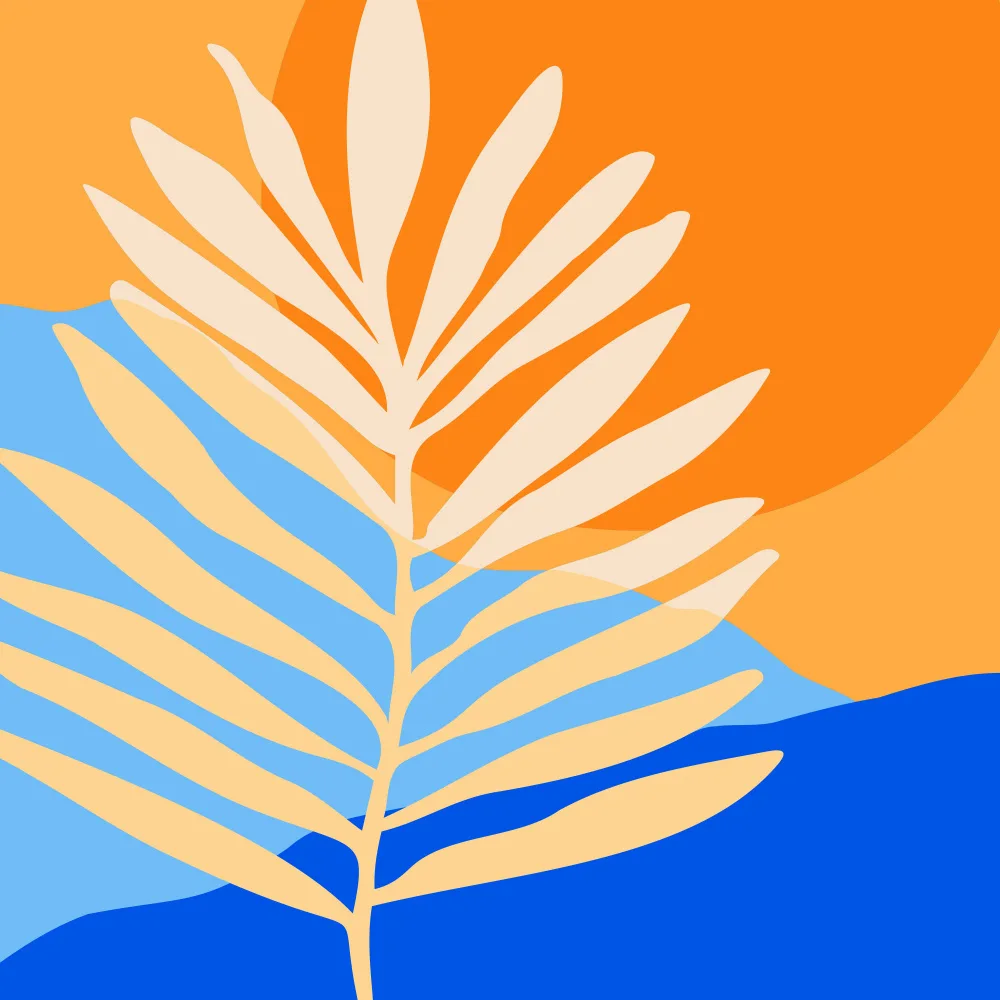 Gallagher, Kristian: Tropical Beach Sunset.png