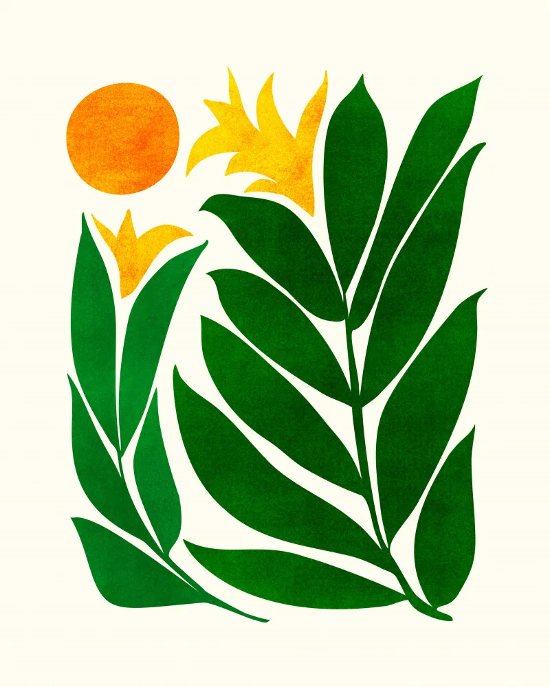 Gallagher, Kristian: Mid Cen Emerald Garden