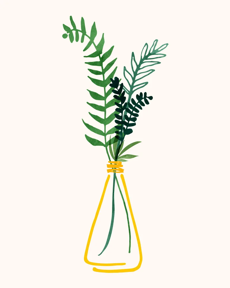 Gallagher, Kristian: Herbal Bouquet Sketch 4