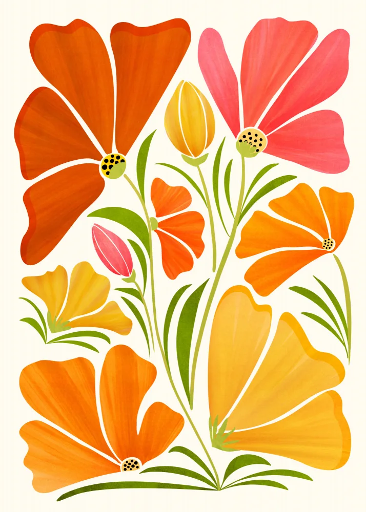 Gallagher, Kristian: Spring Wildflowers