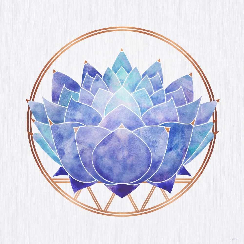 Gallagher, Kristian: Zen Indigo Lotus