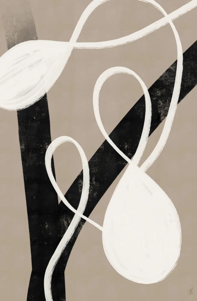 Volfova, Anne-Marie: Beige abstract No.1