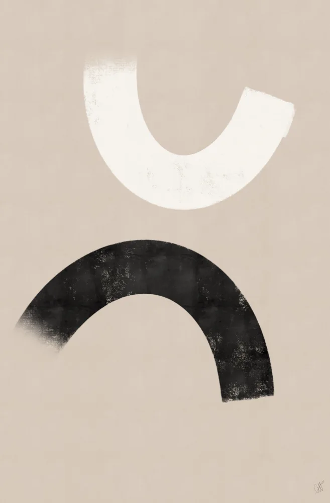 Volfova, Anne-Marie: Beige abstract No.3