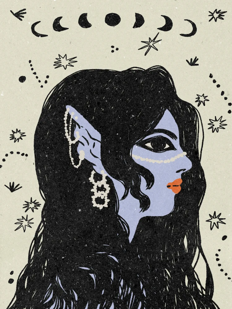 NKTN: Portrait of a mermaid