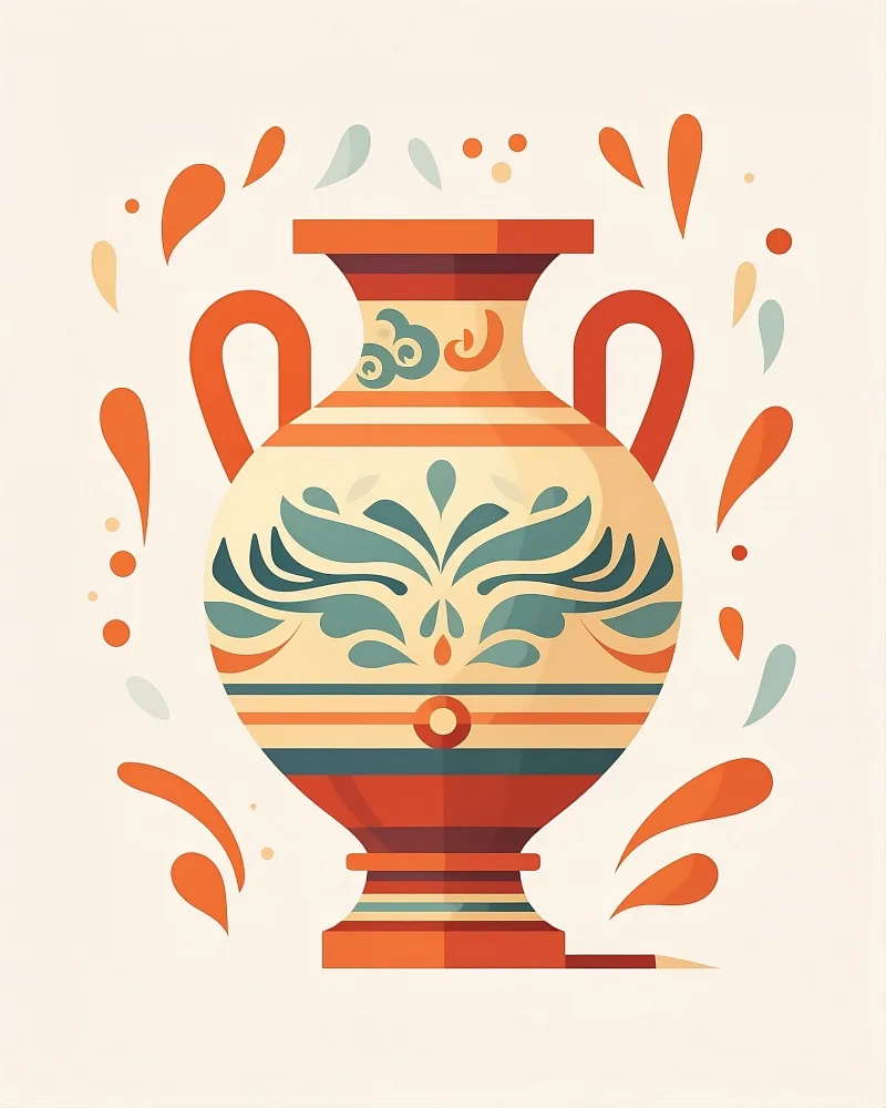 Deificus, Emiliano: Greek Vase.png