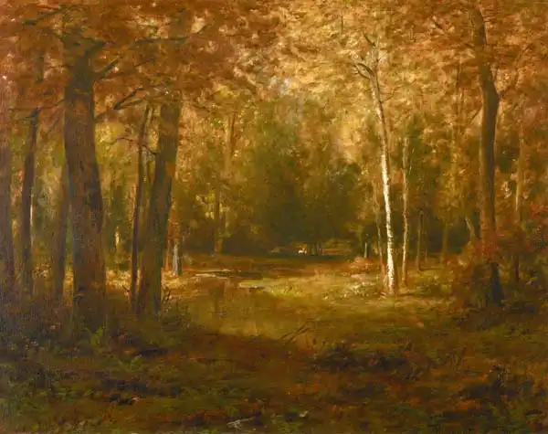 Wyant, Alexander Helwig: Glade in Autumn