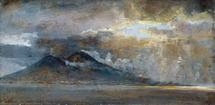 Dahl, Christian Johan: Vesuvio