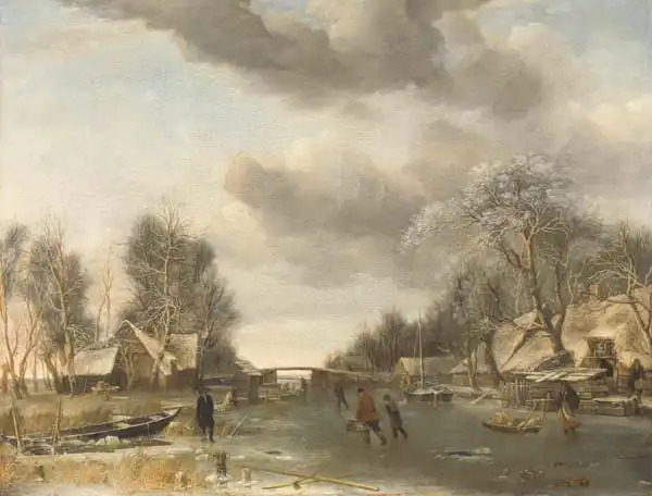 Cappelle, Jan van de: winter face