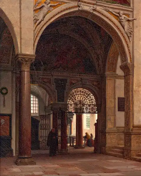 Hansen, Heinrich: From the Church Santa Maria delle Grazie in Milan