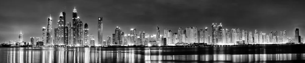 Edwards, Dan: Black and White Dubai Marina