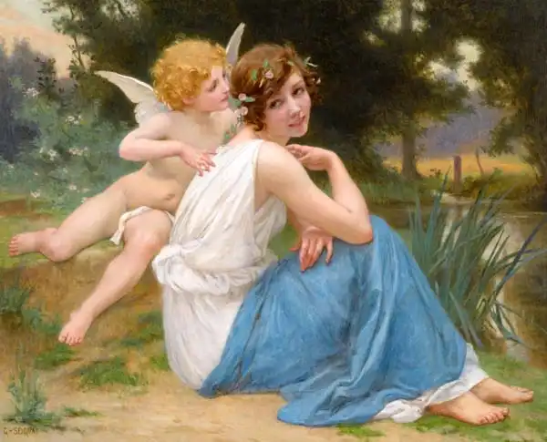 Seignac, Guillaume: Cupid and Psyche