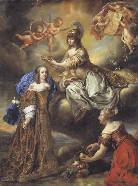Ovens, Jürgen: Allegori about Hedvig Eleonora