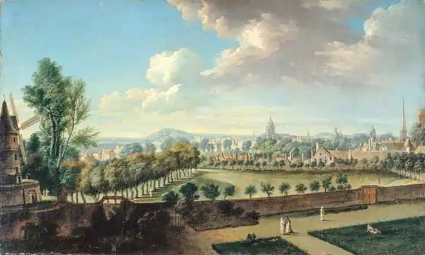 Raguenet, Jean-Baptiste: The Carthusian Enclosure, rue Enfer