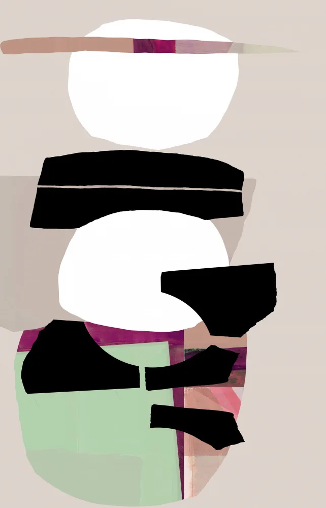cartissi: Colored Abstract Black No2