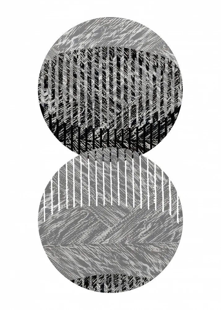 cartissi: Black Grey Dots Bauhaus No3