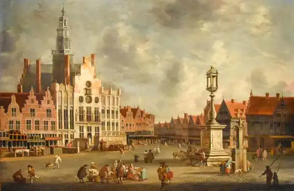 Beerstraaten, Jan: The market in Den Bosch