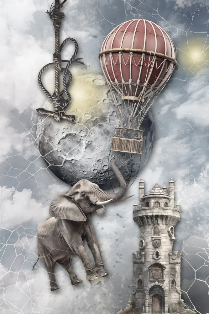 Kulik, Rafal: Elephantballon01