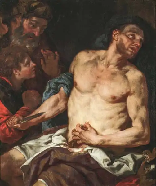 Loth, Johann Karl: The death of Cato
