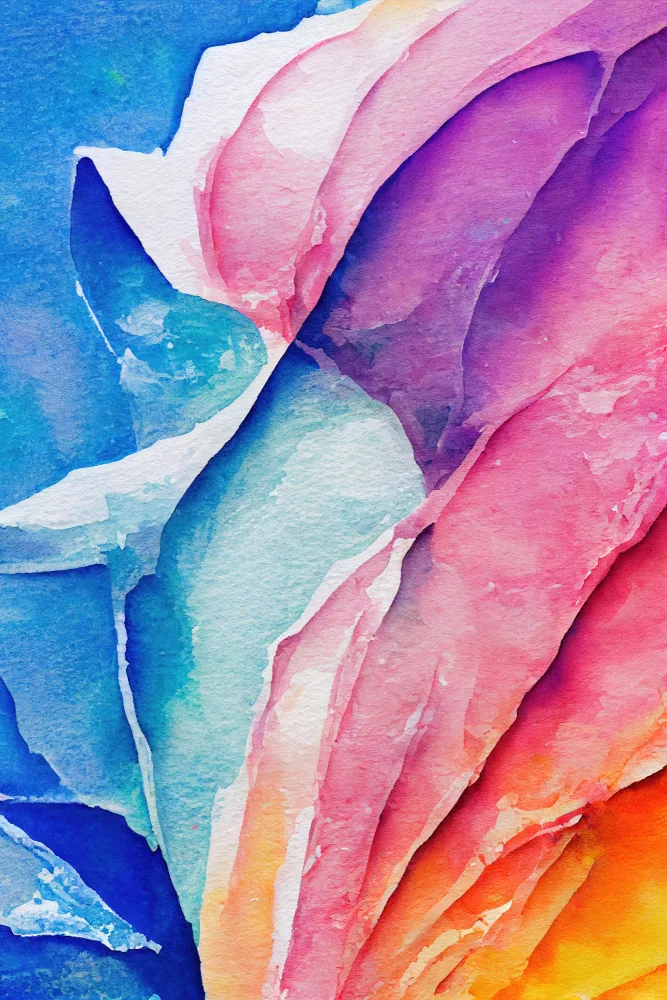Mauro: Nature Inspired Abstract Watercolor  (Day 2)