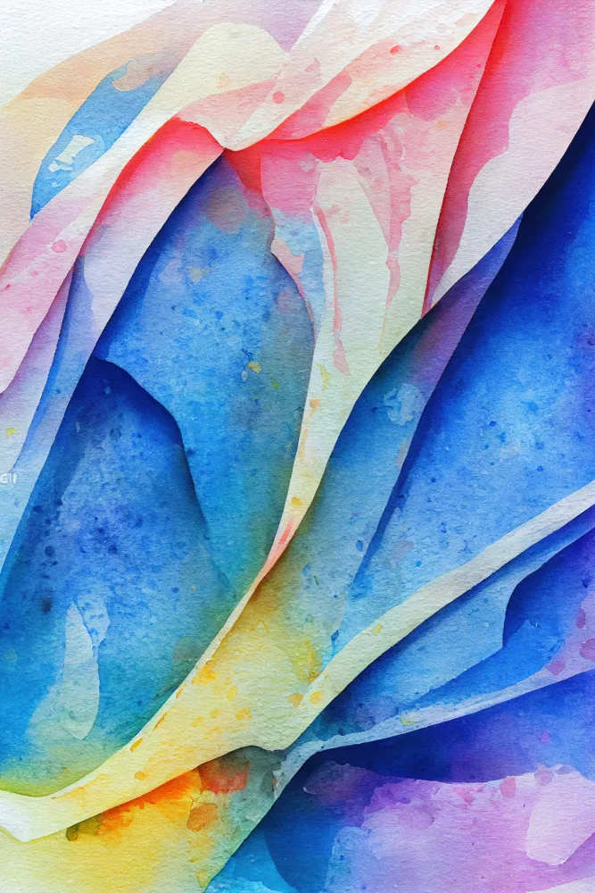 Mauro: Nature Inspired Abstract Watercolor  (Day 7)